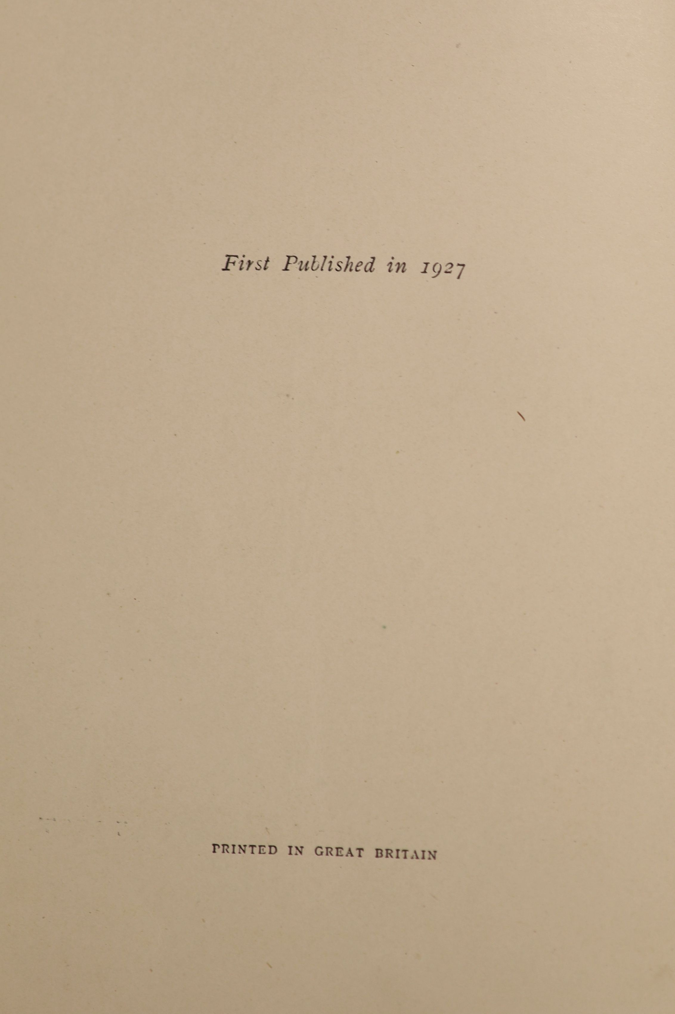Milne, Alan Alexander - 3 works, all illustrated by Ernest H. Shepard - Now We Are Six, 1st edition, 8vo, original cloth gilt, faded ink ownership inscription to front fly leaf, London, 1927; The House at Pooh Corner, 1s